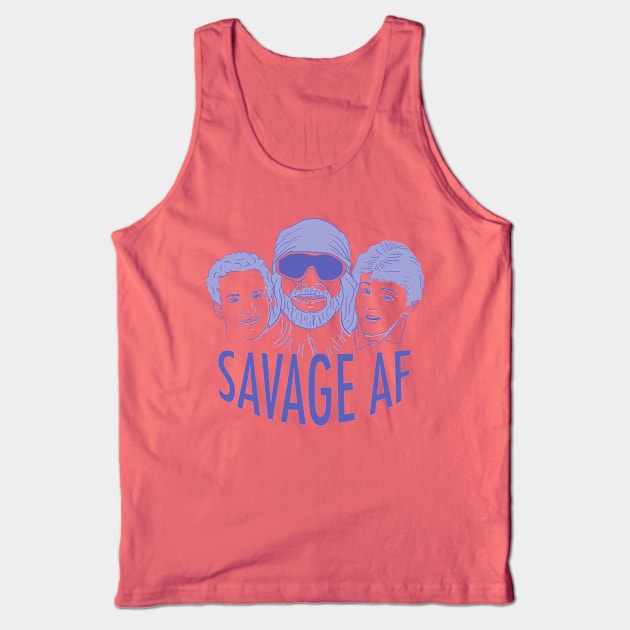 Savage AF Tank Top by sadsquatch